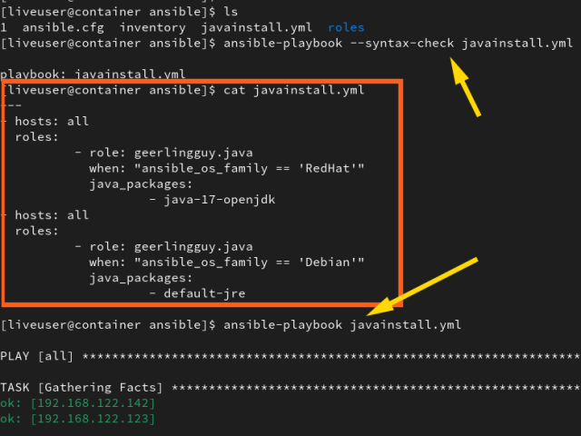 Install Ansible Playbook