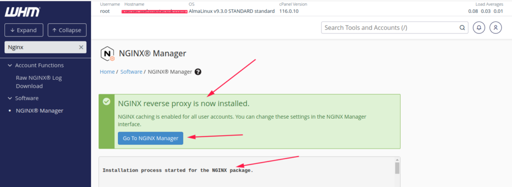 How to Install NGINX on cPanel WHM with Reverse Proxy Caching